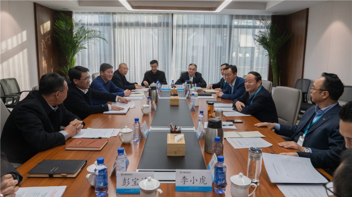 景泰县委书记薛丞忠一行到访众博·官方版网站登录入口_众博（中国）文旅集团