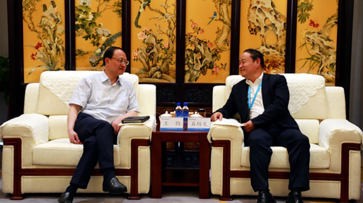 金昌市市委副书记、市长王钧一行到访众博·官方版网站登录入口_众博（中国）文旅集团