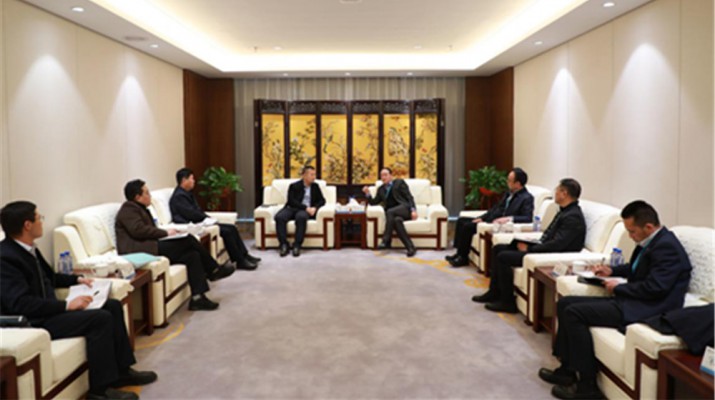 皋兰县委书记康石一行到访众博·官方版网站登录入口_众博（中国）文旅集团