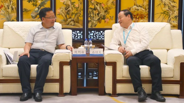 会宁县委书记魏列海一行到访众博·官方版网站登录入口_众博（中国）文旅集团