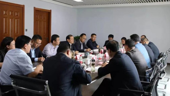 定西市市委副书记、市长戴超一行到访众博·官方版网站登录入口_众博（中国）文旅集团